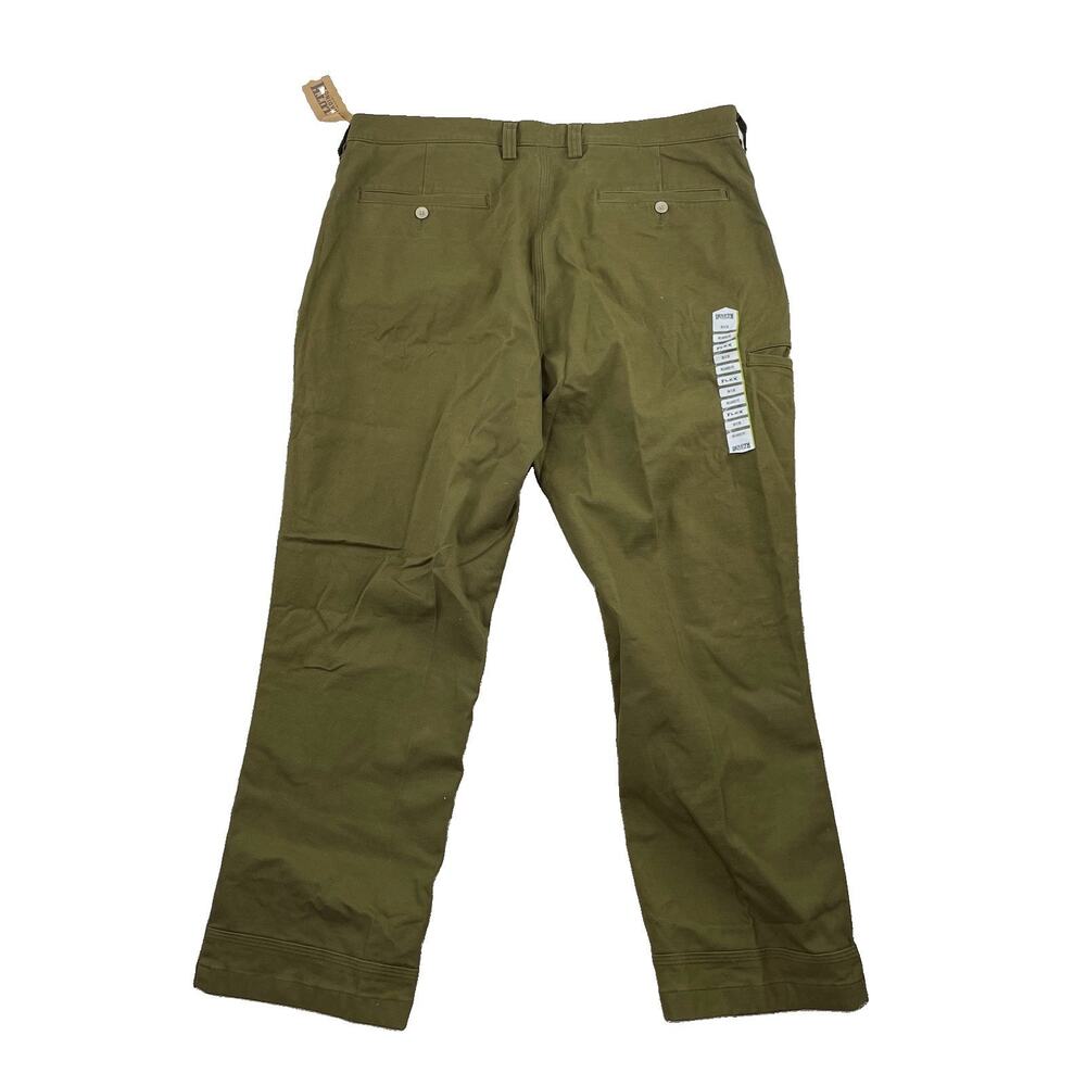 Duluth Trading Mens Pants 36x28 Ballroom Relaxed Khakis Stretch NEW 67-28